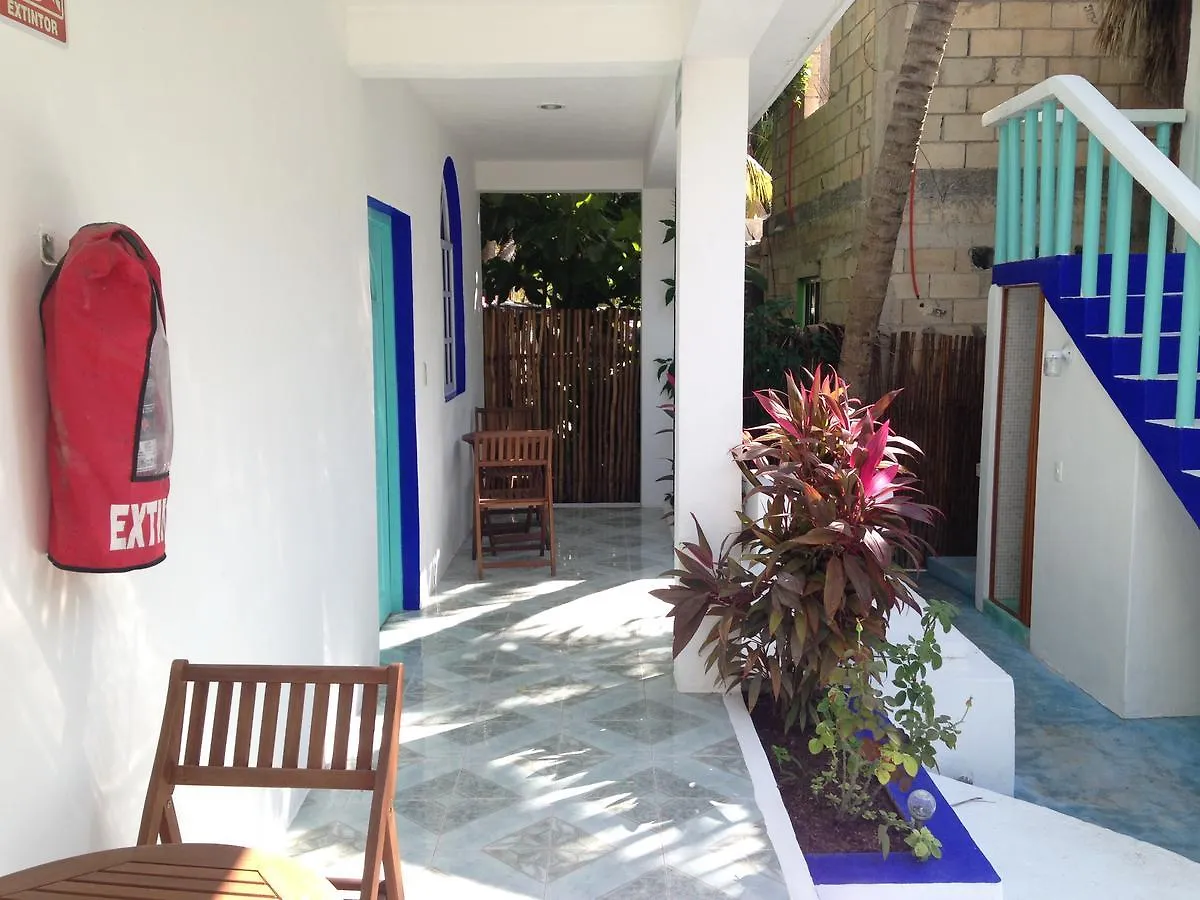 Hôtel Casa Azul à Holbox Mexique